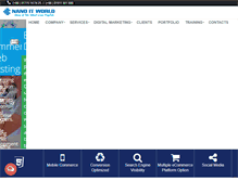 Tablet Screenshot of nanoitworld.com